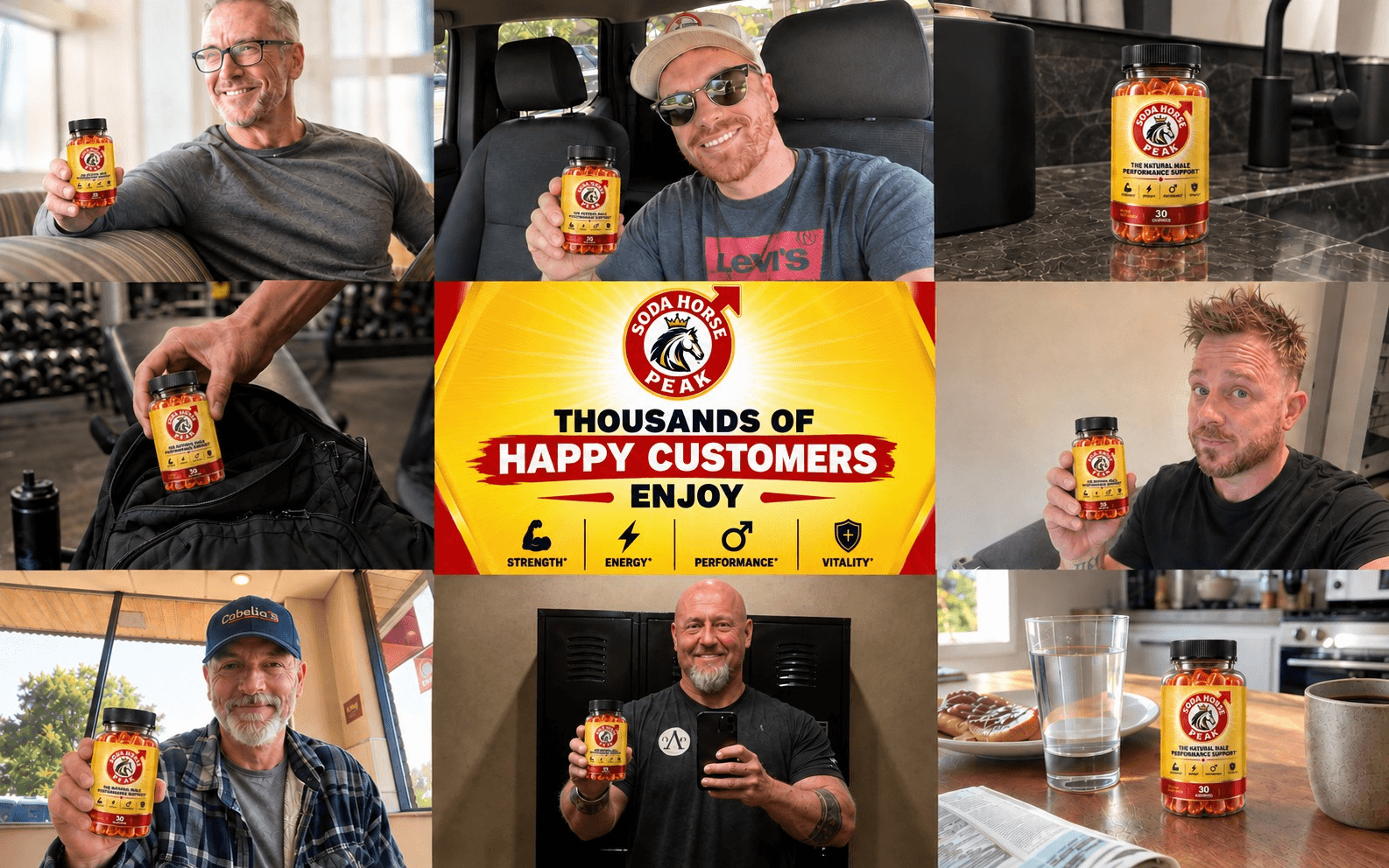 Gallery of customers enjoying Soda Horse Peak